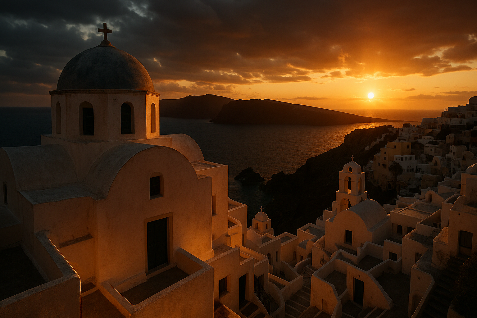 Santorini sunset